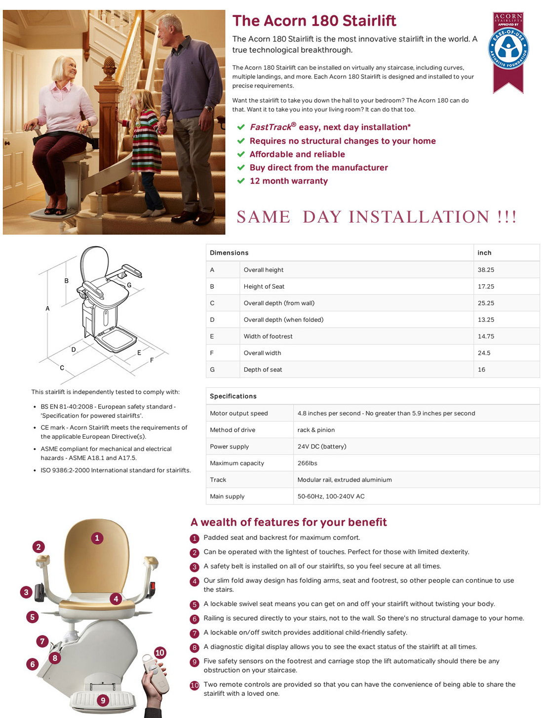 Stairlift Sale